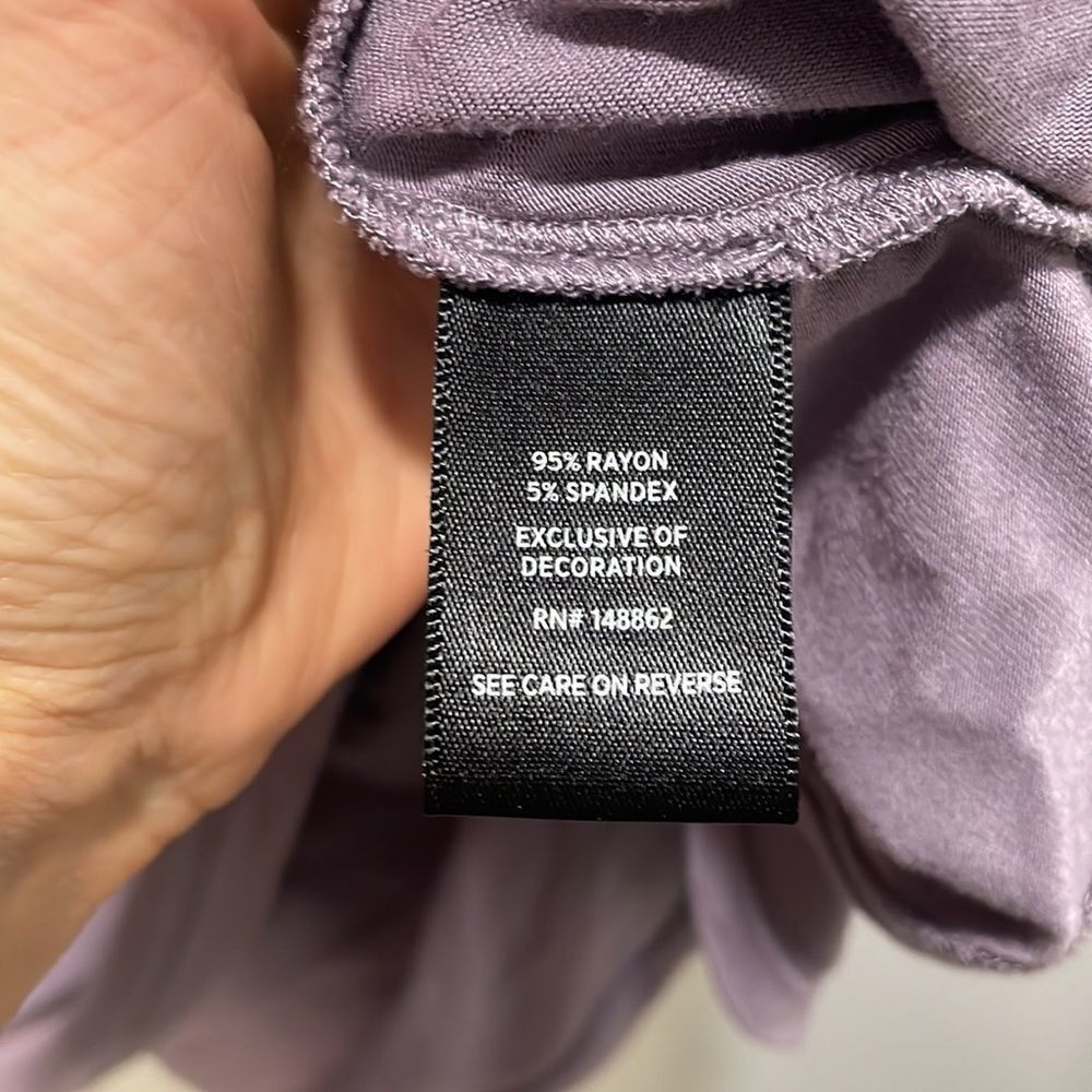 Torrid light purple super soft knit top - Picture 9 of 10